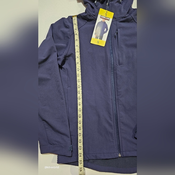 Kirkland Signature Men's Stretch Water Repellent Wind Resistance Jacket Size S - Picture 13 of 13